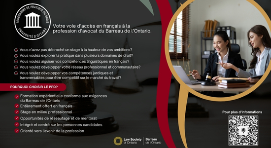 LE PROGRAMME DE PRATIQUE DE DROIT